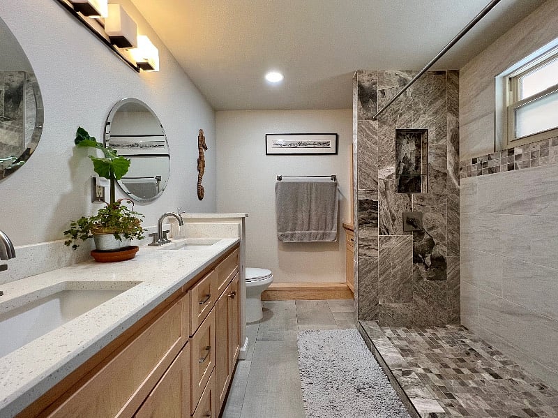 Master bathroom