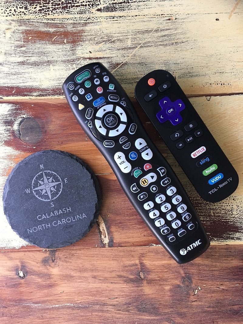 ROKU TV with high speed internet for work and play. 