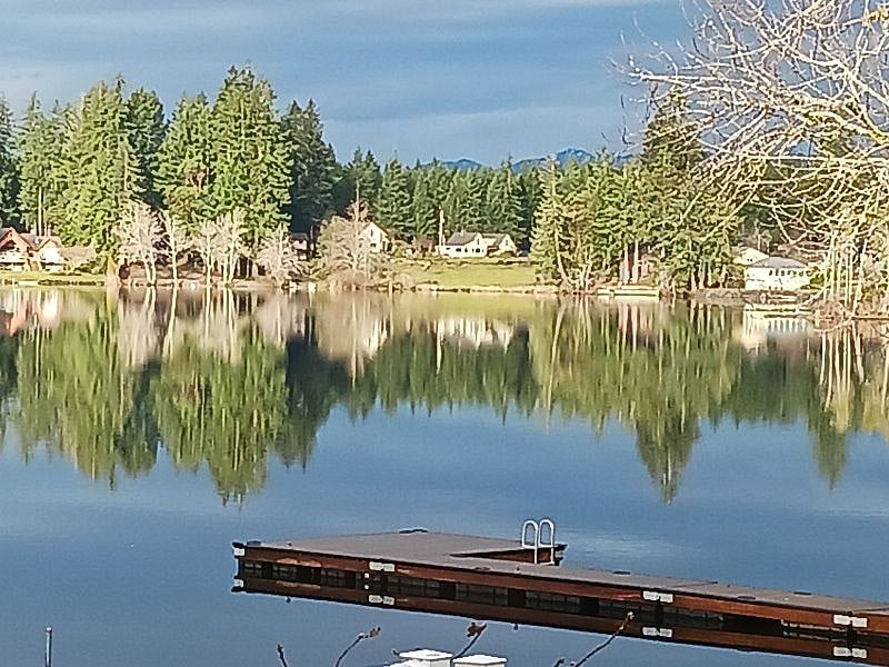 Reflections on lake