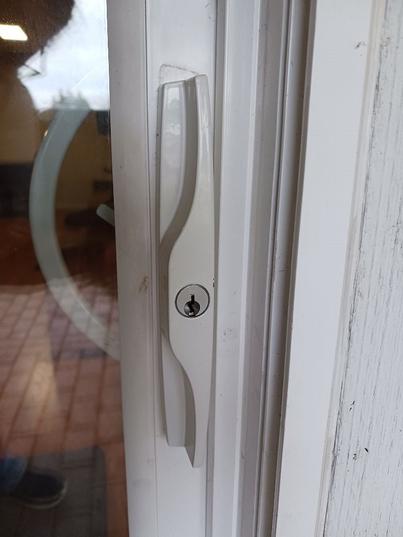 locked private entry