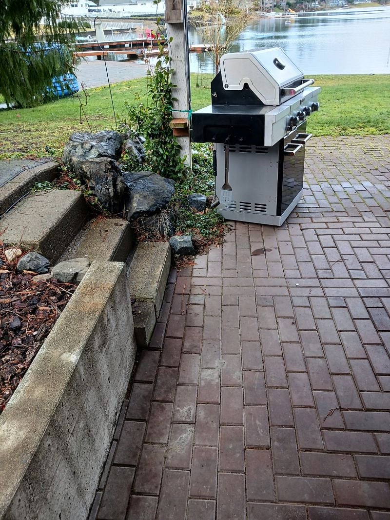 BBQ and patio