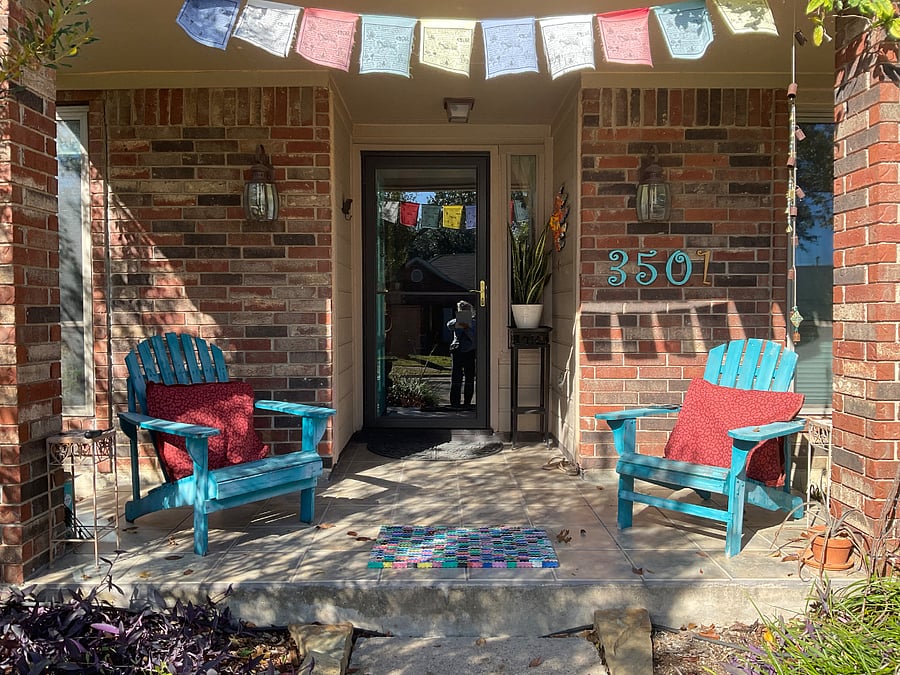 Front porch. 
