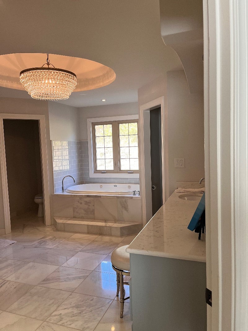 Master bath.