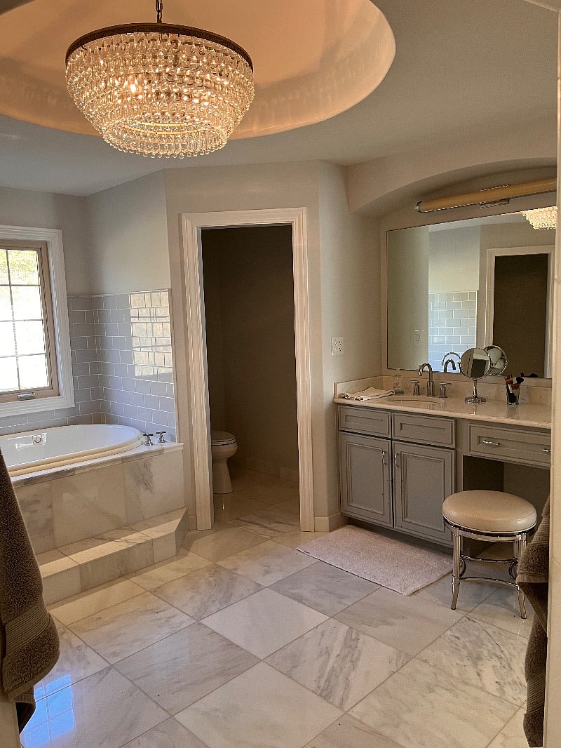 Master bath.