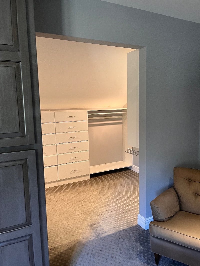 Master closet