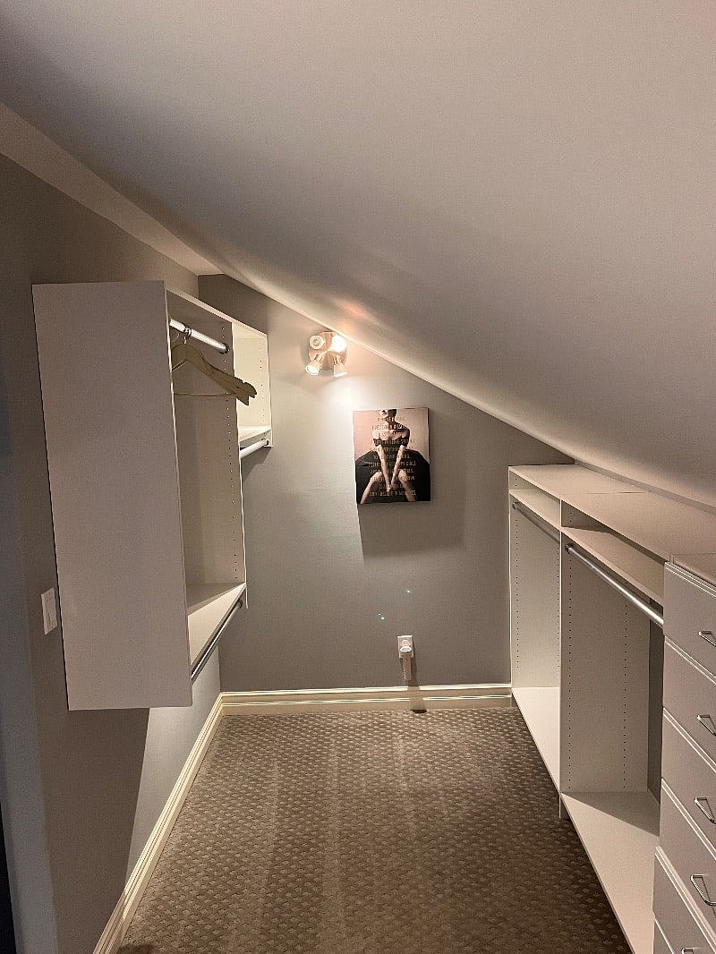 Master closet