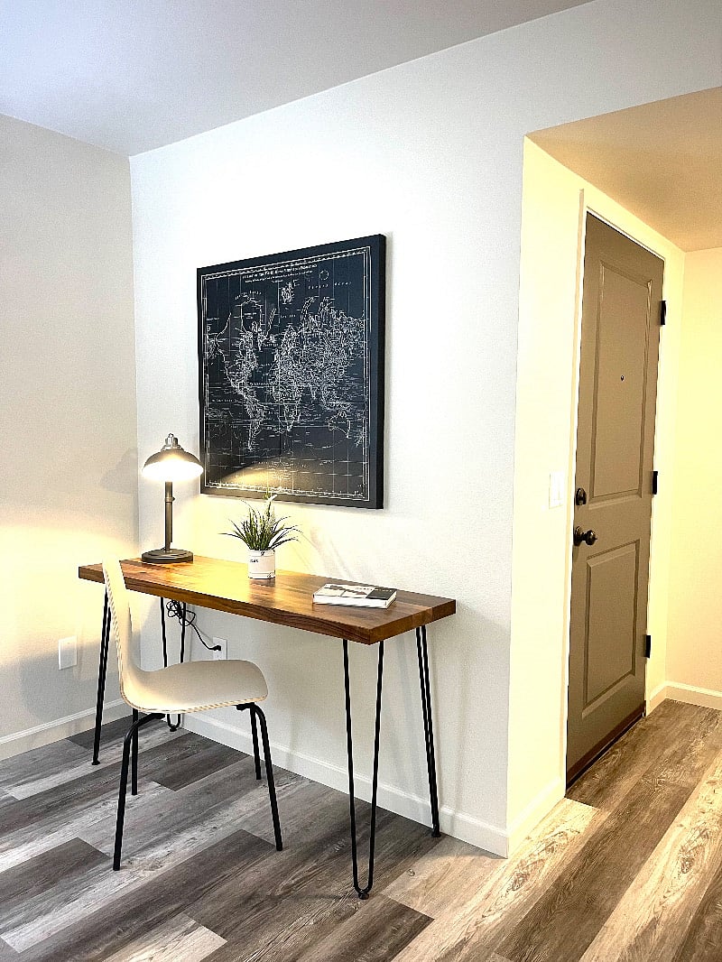 Desk in Living Room