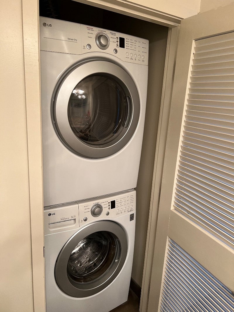 In unit laundry