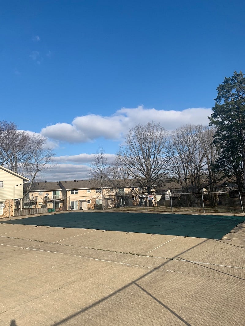 Seasonal Salt water pool