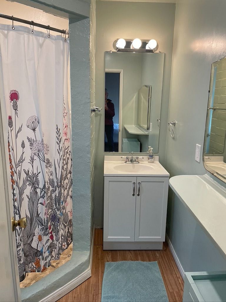 Shower only in bathroom