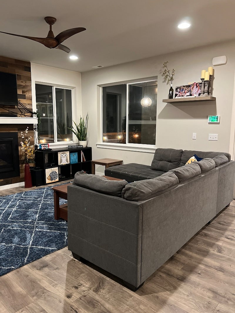 Shared living room.