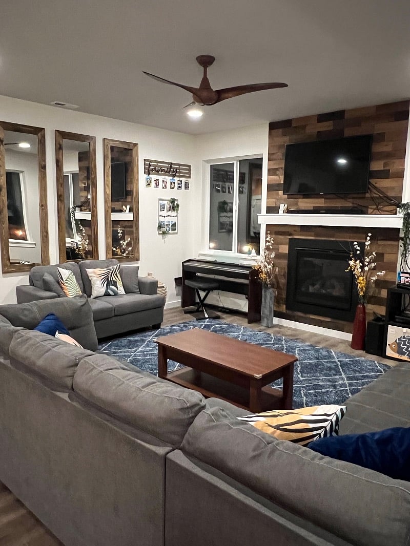 Shared living room.