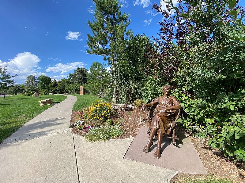 Near Benson Sculpture Garden. Just a couple blocks away from one of the highlights of Loveland.