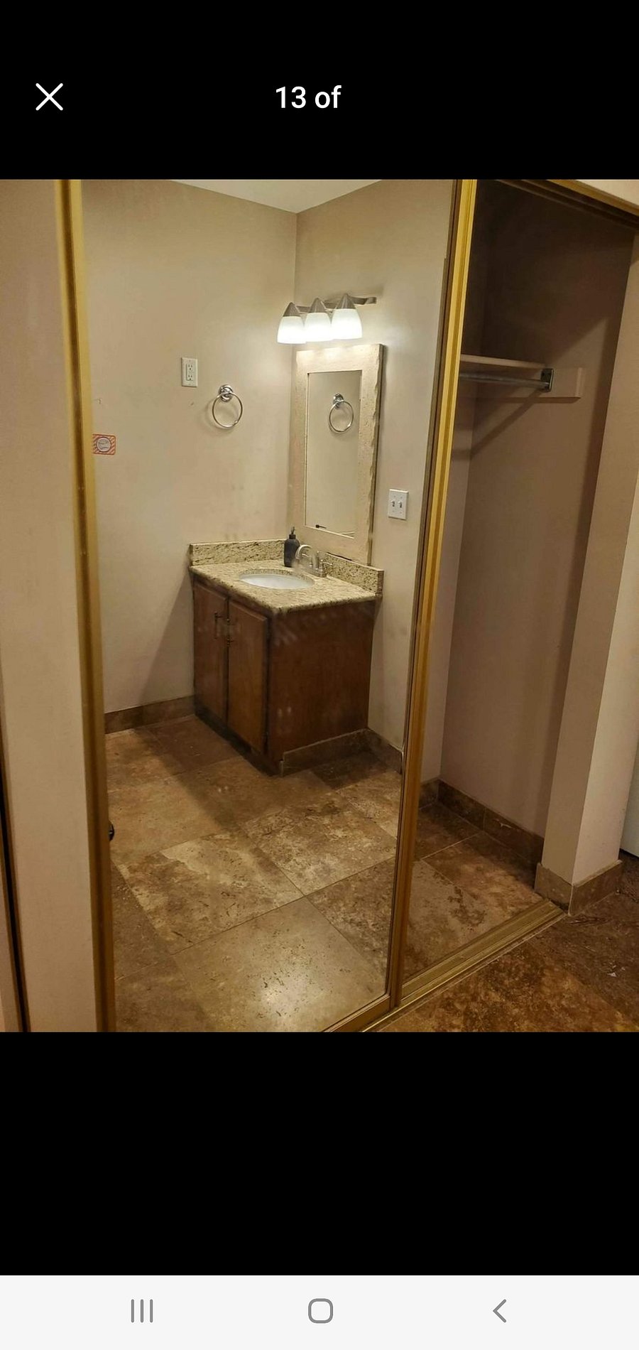 Closet 2 in en suite bathroom (in room 1)