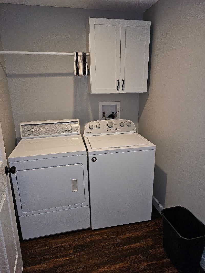 Full size PRIVATE laundry room