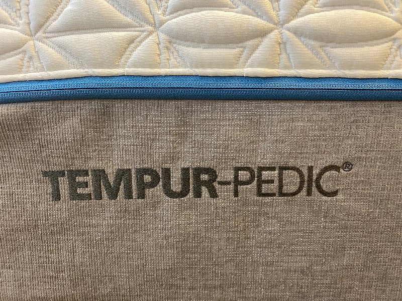Queen Tempuredic Mattress in primary bedroom