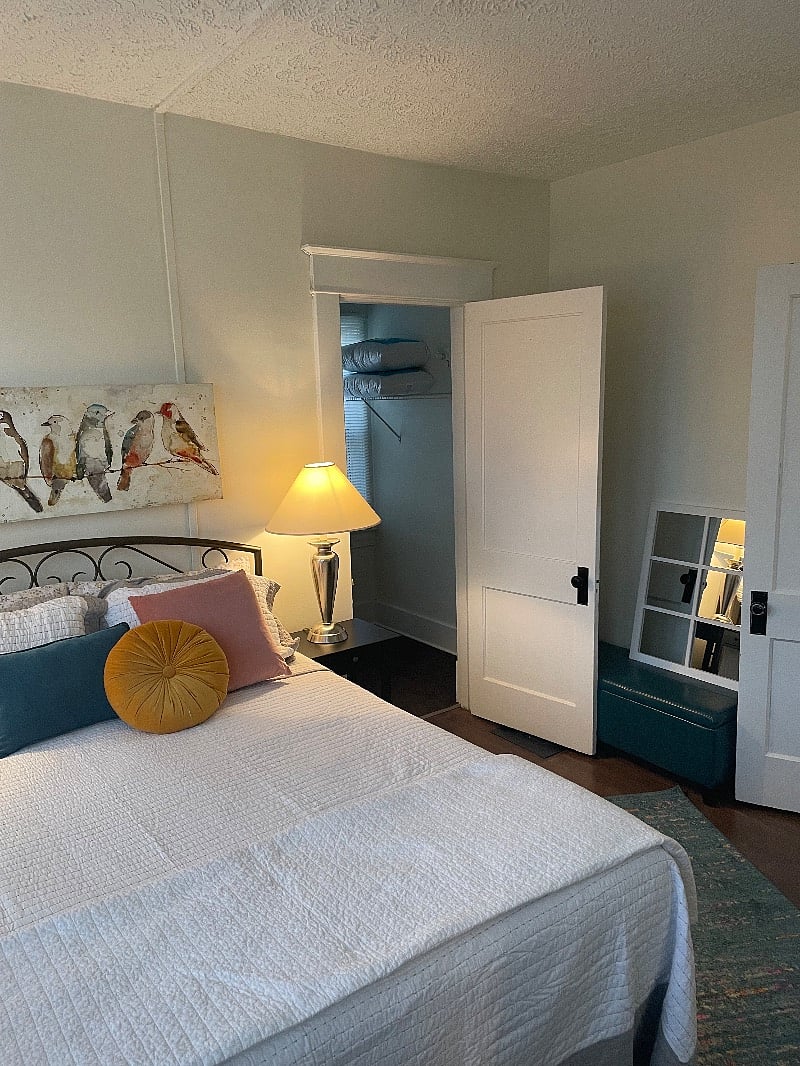 Master Bedroom includes a Walk In closet