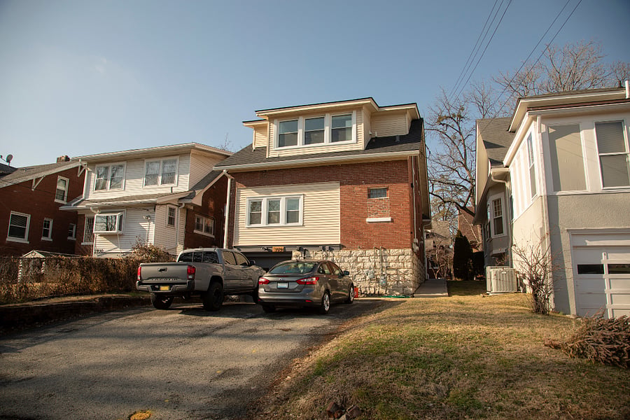 Driveway is accessible from the rear alley