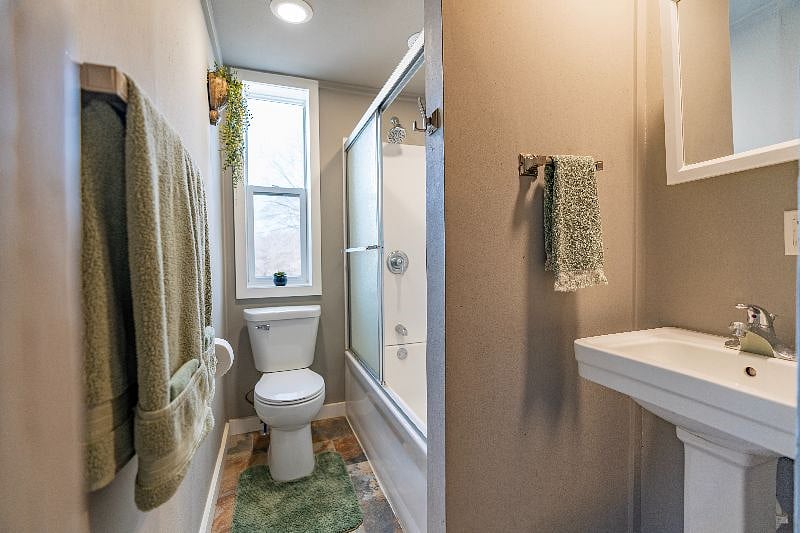 Freshly renovated bathroom