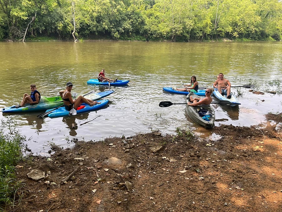 Bring your kayak to enjoy - river access from property!