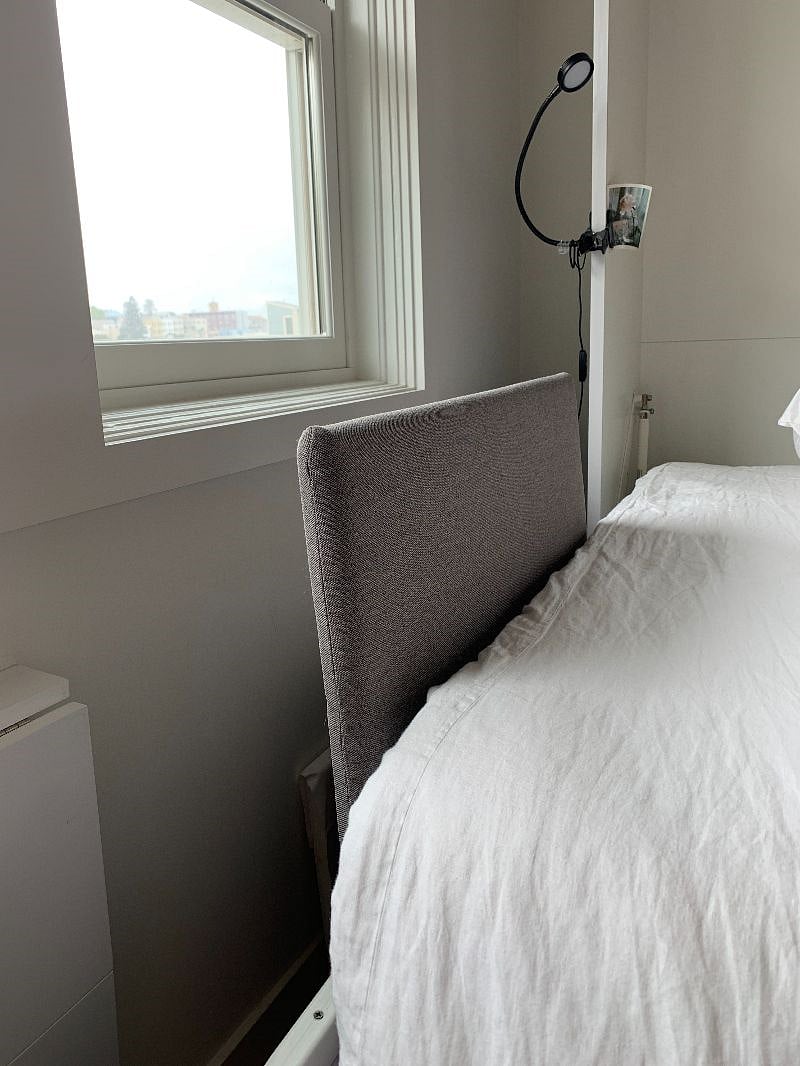 Headboard included 