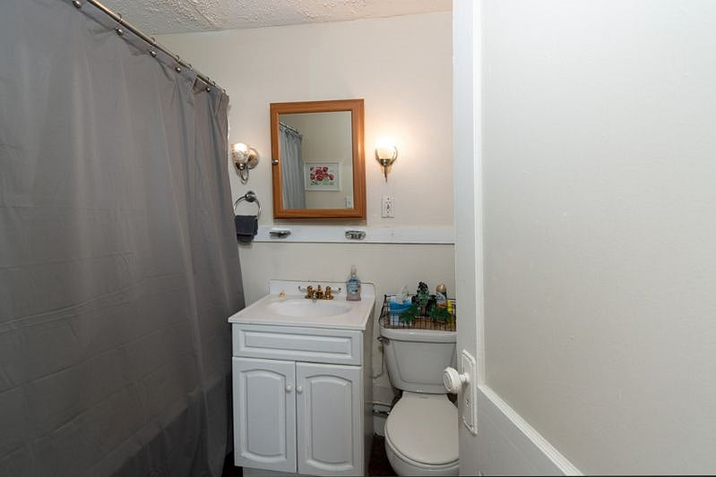 Bathroom for B1 and stocked with toiletries