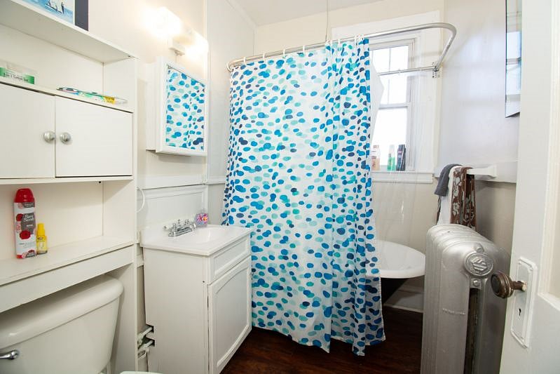 Bathroom in A2 stocked with toiletries
