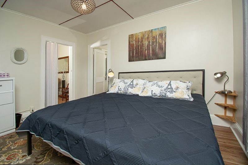 C2 unit Bedroom with King size bed