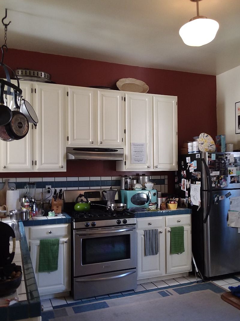 Fully-stocked Kitchen includes stove, oven, fridge, dishwasher, air fryer, microwave, toaster etc.