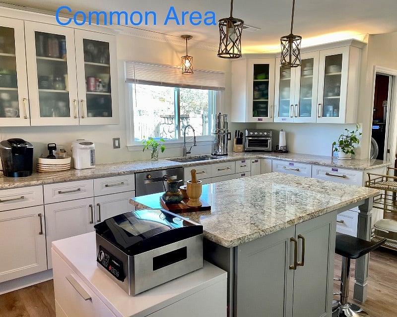 Youll have use of the things you need!
Share basic seasonings, dressings and various sauces for daily meal prep and even occasional baking if you are so inclined. 