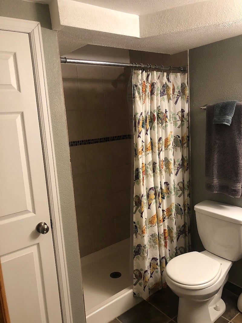 Closet for toiletries, towels, etc.