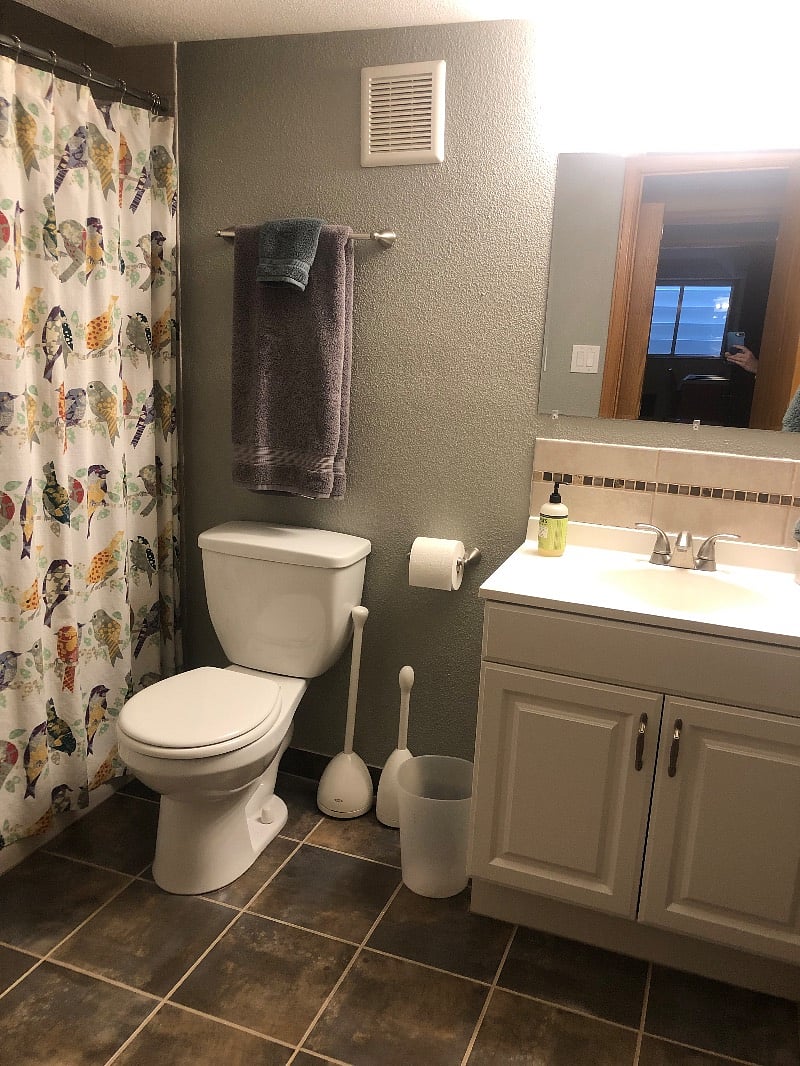 Private bath.