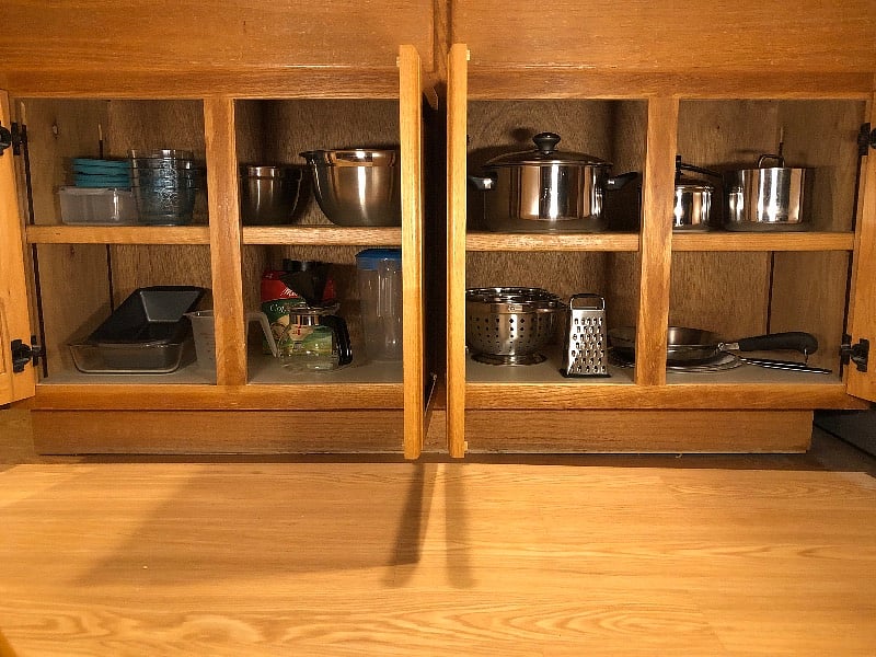 Well-equipped kitchenette. (Items can be removed, if you're bringing your own.)