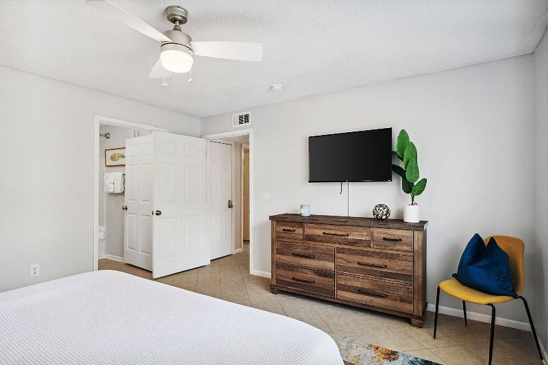 Ample storage for short and long term stays