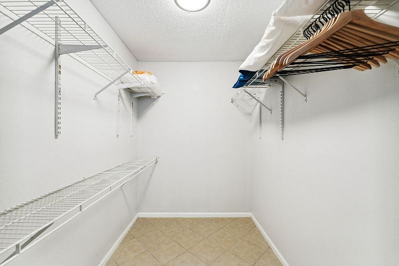 Extra large walk in master closet