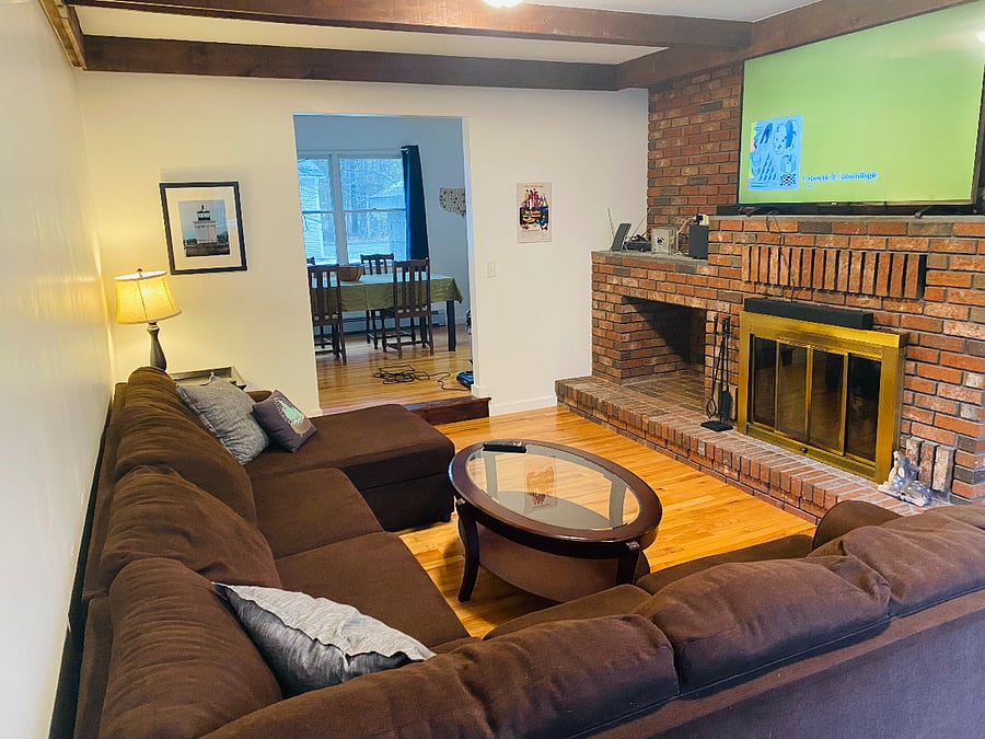 Another angle of the living room, TV and audio set up makes you feel like you are at the theatre (almost!)