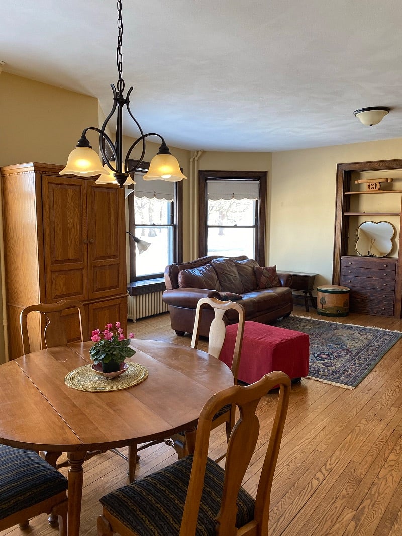 Living Room and Dining Room