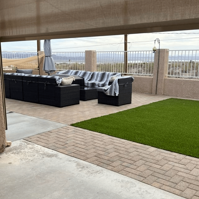 Electric Blinds on pack patio
