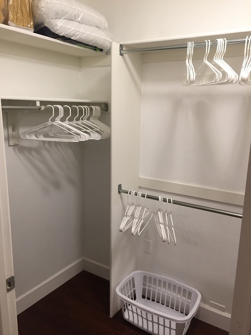 Master closet