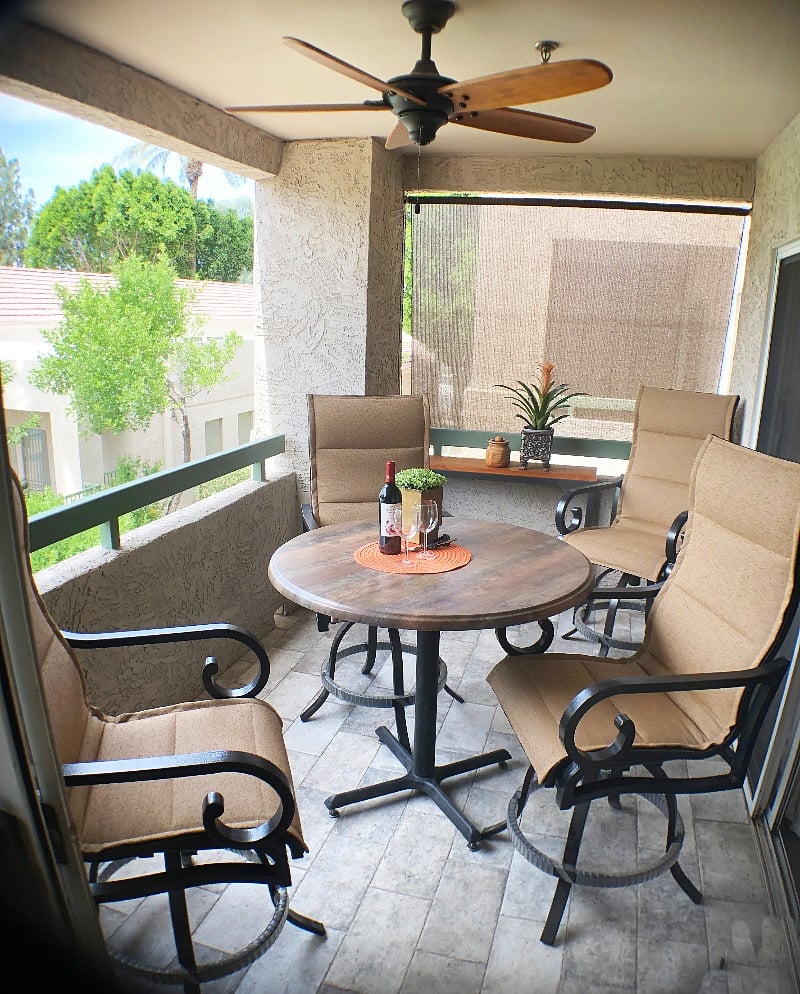 Back patio