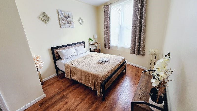 All bedrooms have room-darkening shades