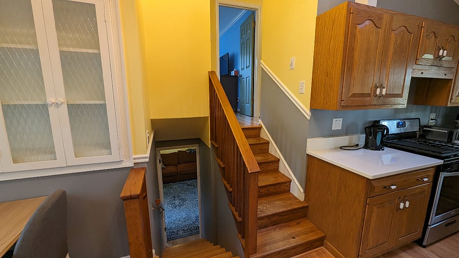 Split Level Stairs