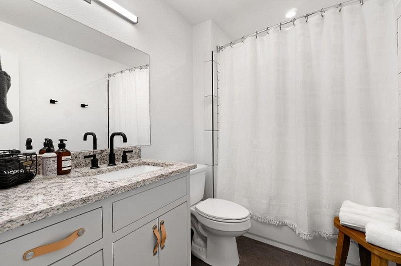 2nd bathroom is shared.