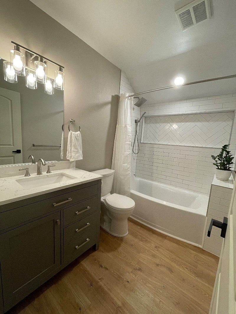 Upstairs bathroom