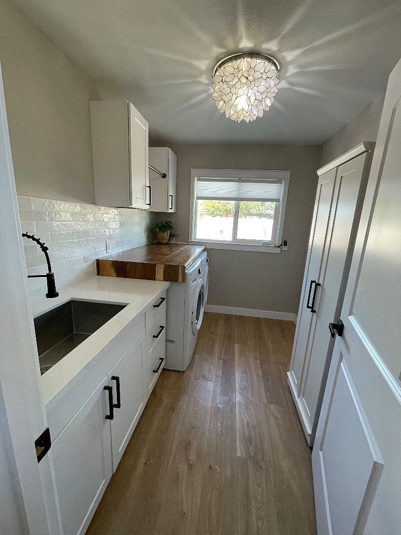 Main floor laundry