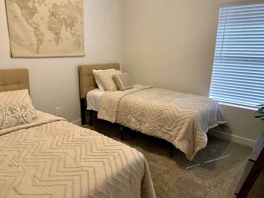 Two Twin Beds in Bedroom #3