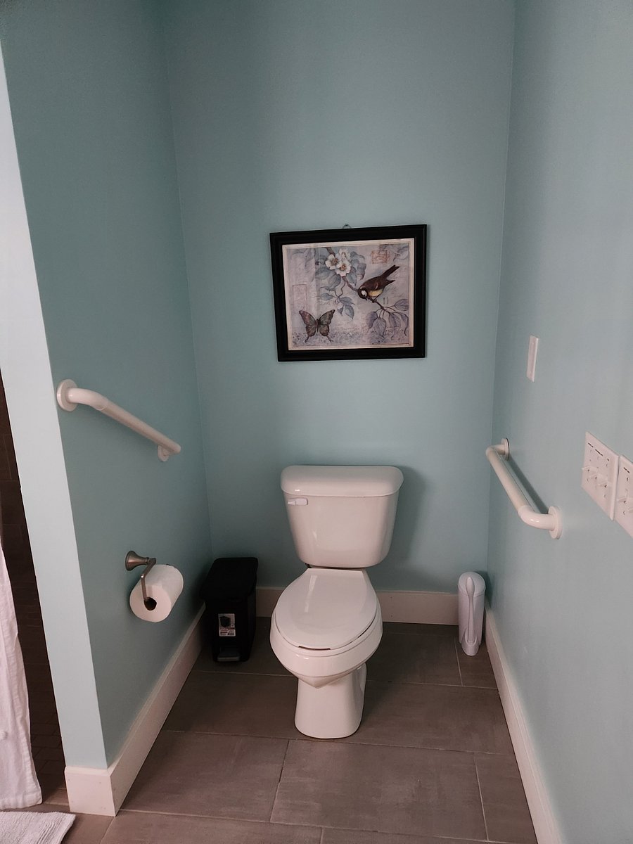 ADA Accessible master bathroom.