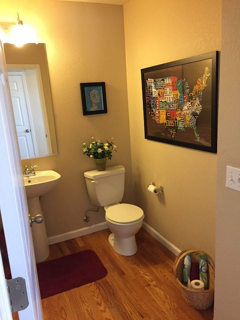 Powder bath on first floor.