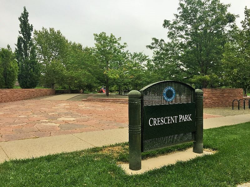 Crescent Park... a big  community park a couple blocks north of the townhome.