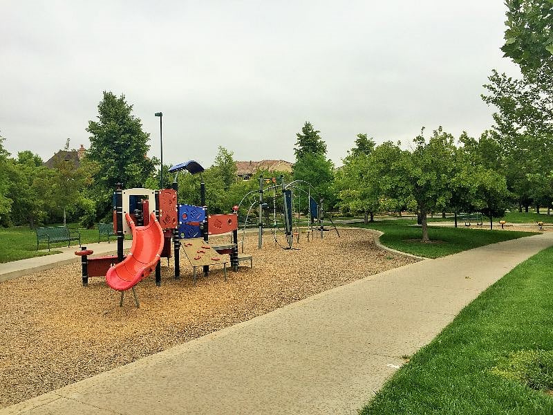 The playground at Crescent Park,